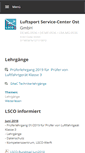 Mobile Screenshot of lsco-gmbh.biz